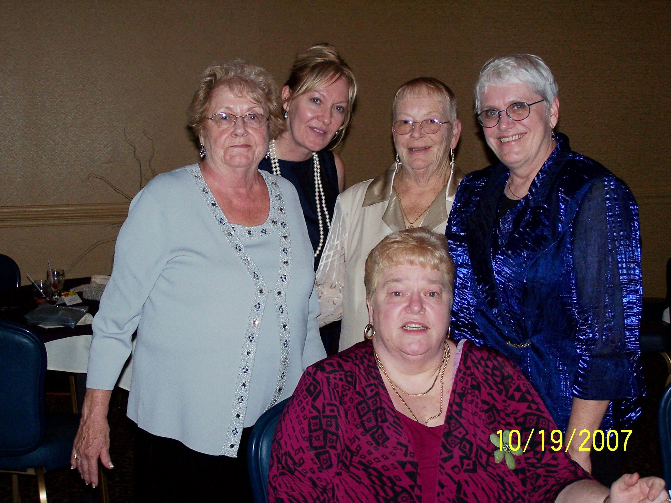 Louise, Liza, Kathy, Pat and Mary Jane