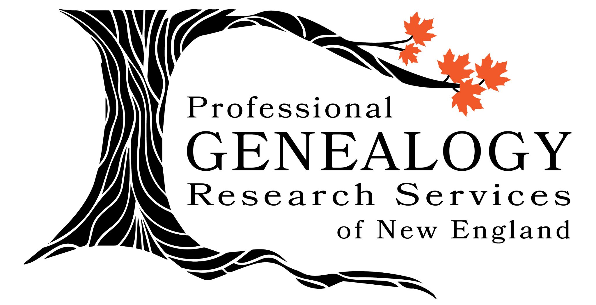 Professional Genealogy Research Services of New England Logo